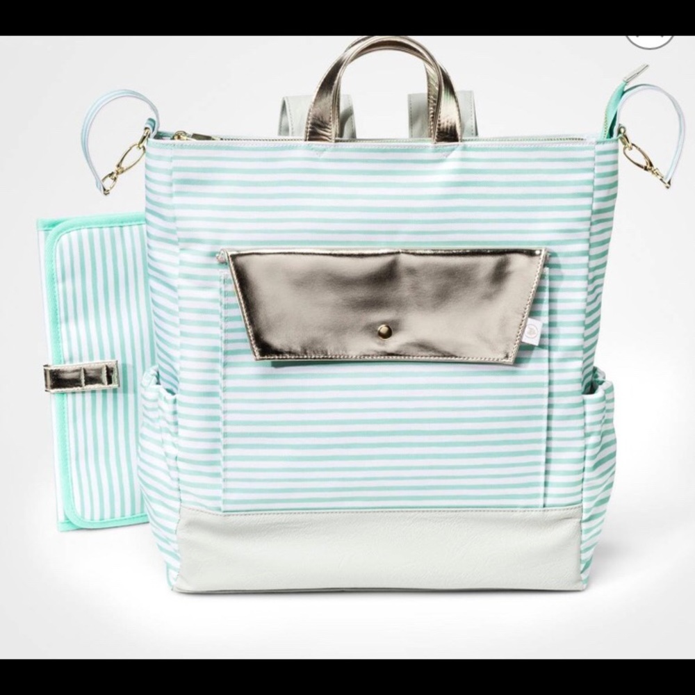 Oh Joy backpack diaper bag